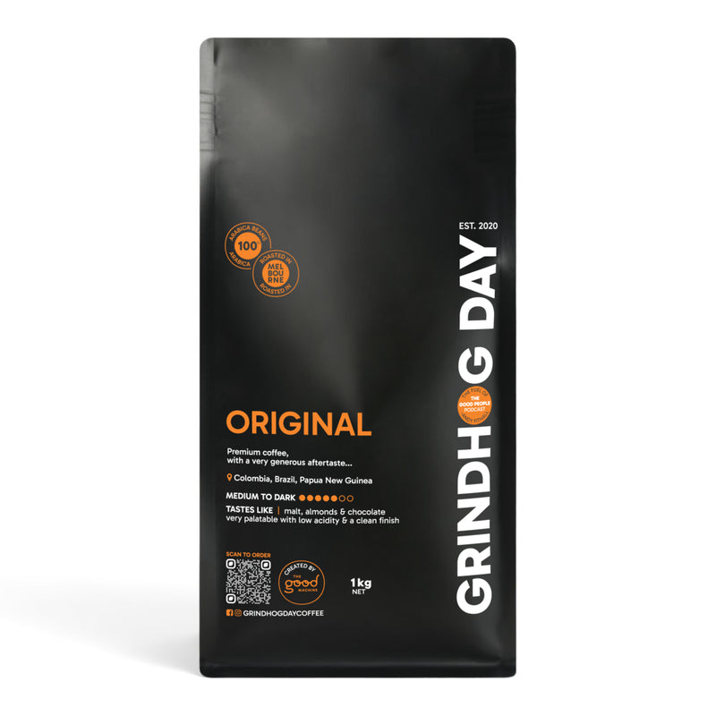 Open image in slideshow, Grindhog Day Coffee Beans 1kg
